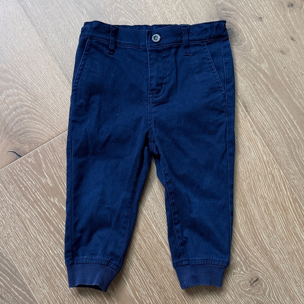 Jamie & Jack Navy Blue Pants 18-24m
